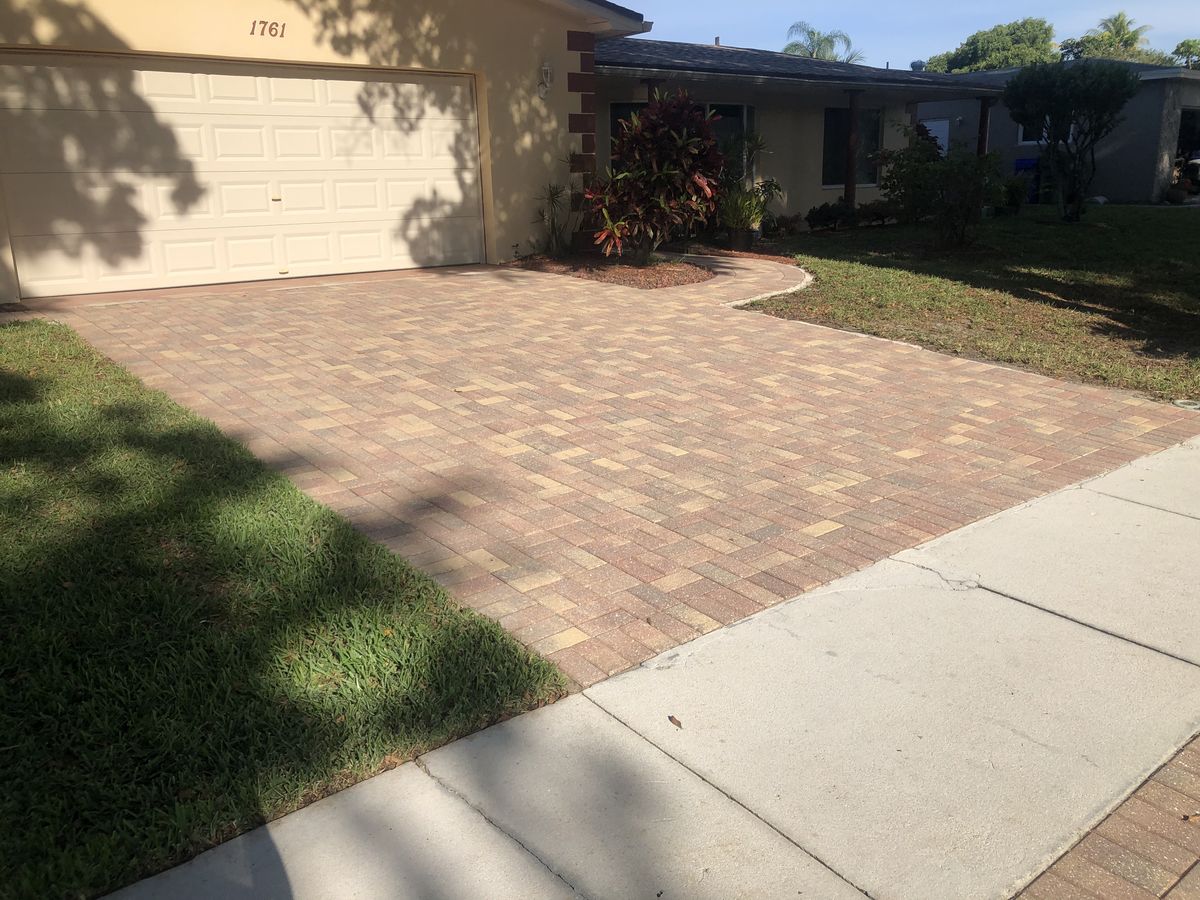 Paver Driveway