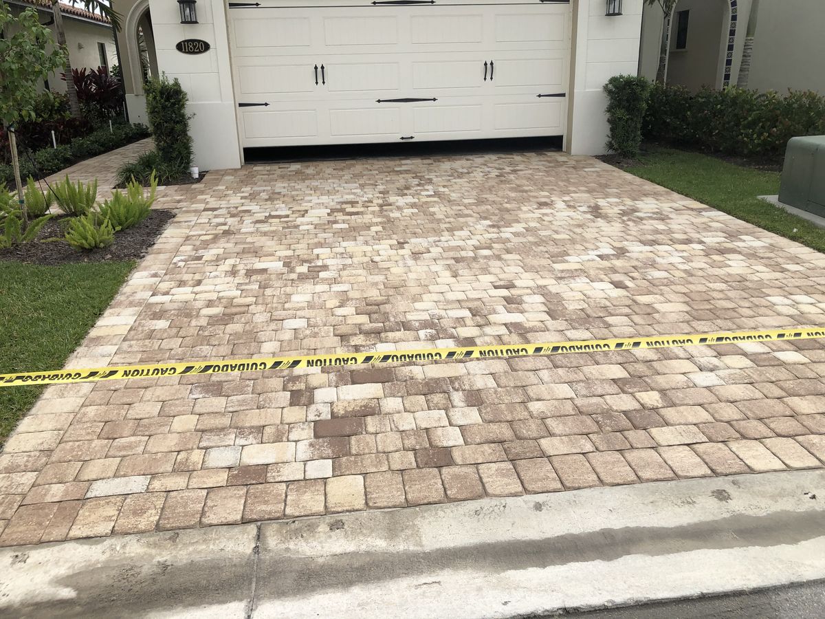 Paver Driveway